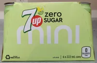 Zero Sugar 7Up Mini Cans