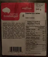 Galettes aux dattes