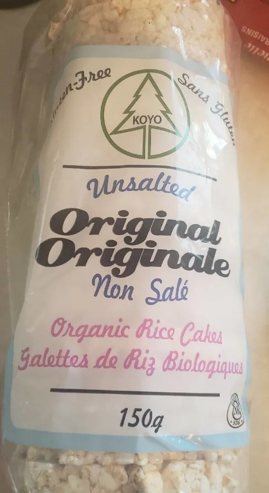 Galettes de riz bio originale