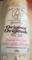 Galettes de riz bio originale