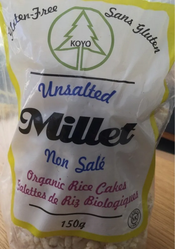 Galettes de riz biologiques