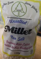 Galettes de riz biologiques