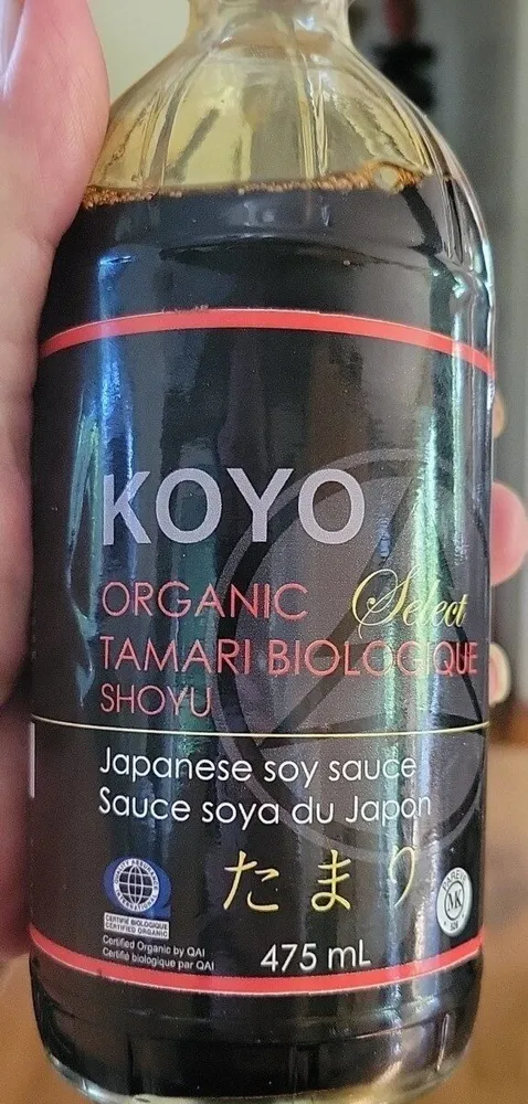Koyo organic tamari sauce