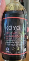 Koyo organic tamari sauce