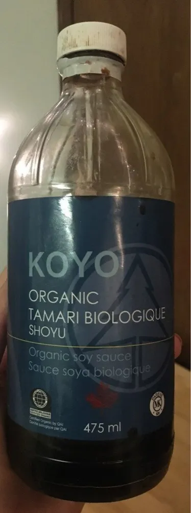 Tamari biologique shoyu