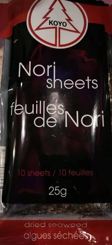 Feuille de nori