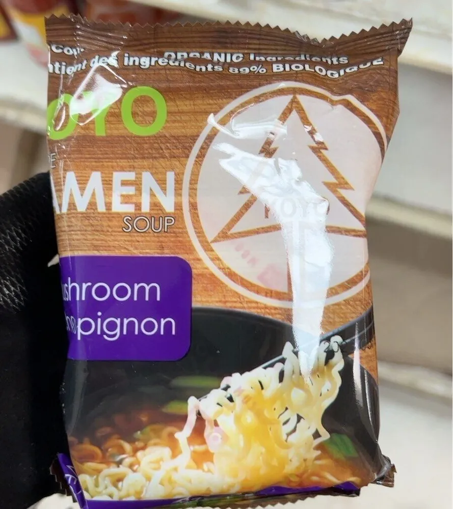 Soupe ramen mushroom
