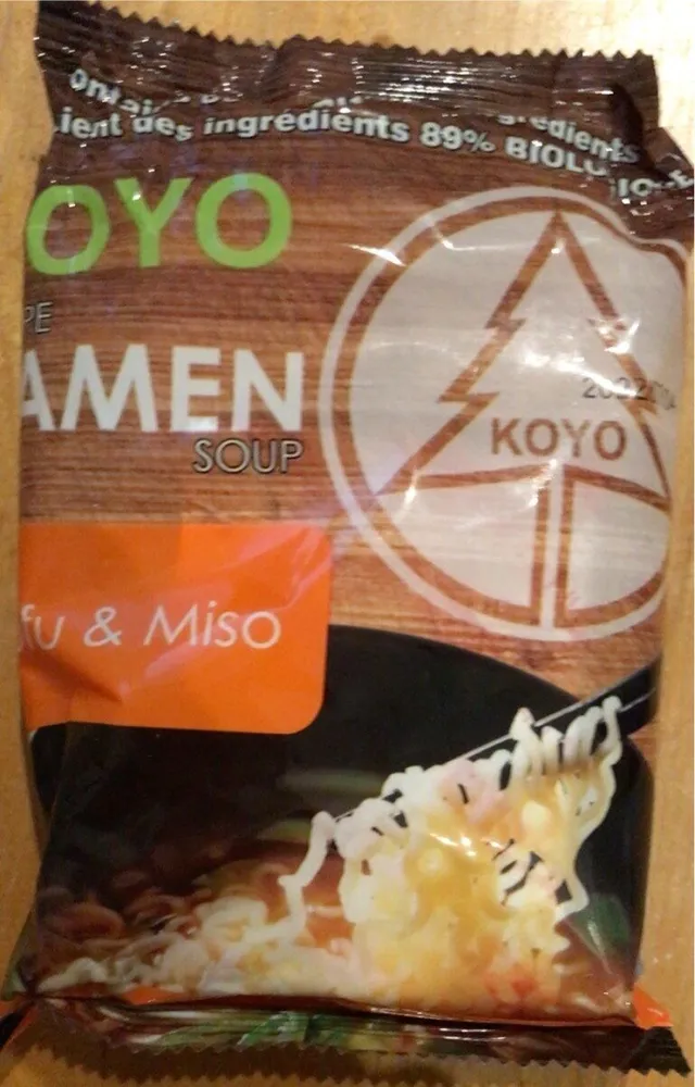 Tofu & miso Ramen