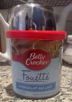 Glaçage fouetté chocolat au lait