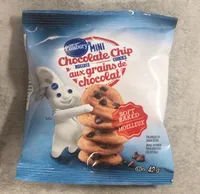 Mini biscuits aux grains de chocolat