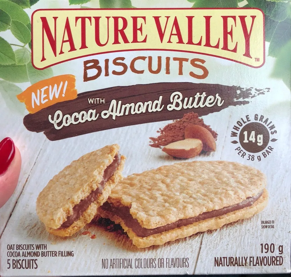 Biscuit cacao almond butter