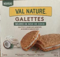 Gallette beurre de noix de coco