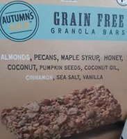 Granola bars cinnamon almond
