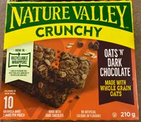 Granola avoine et chocolat noir