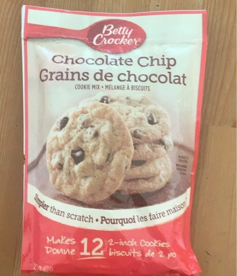 Chocolate chip cookie mix