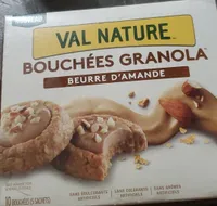 Bouchées granola beurre d'amande