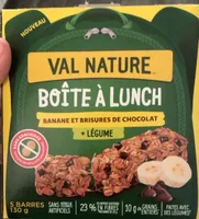 Barre tendre banane et brisures de chocolat