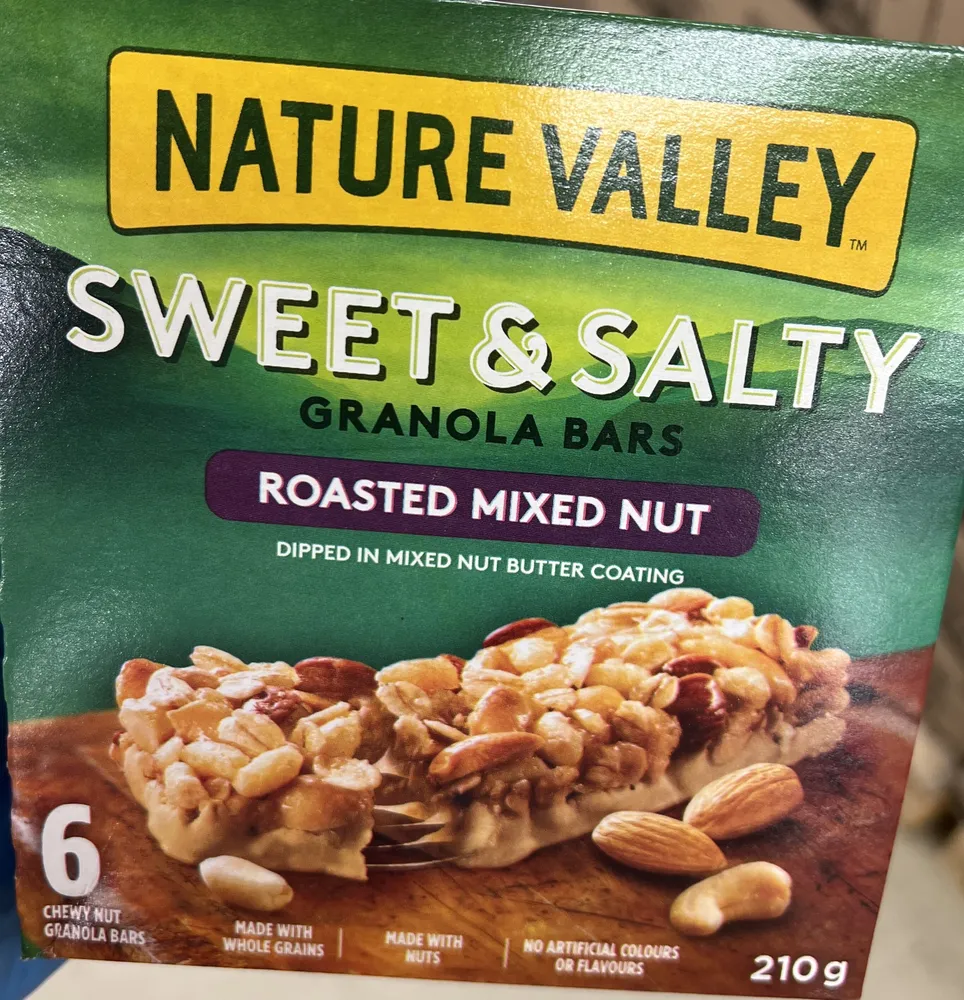 Sweet & Salty Granola Bars