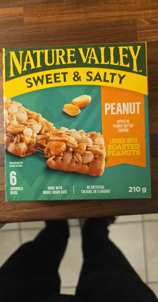 barre granola arachides