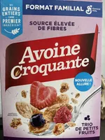 Avoine croquante trio de petits fruits