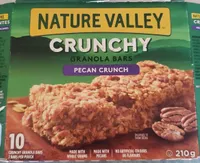 Barres granola croquant aux pacanes