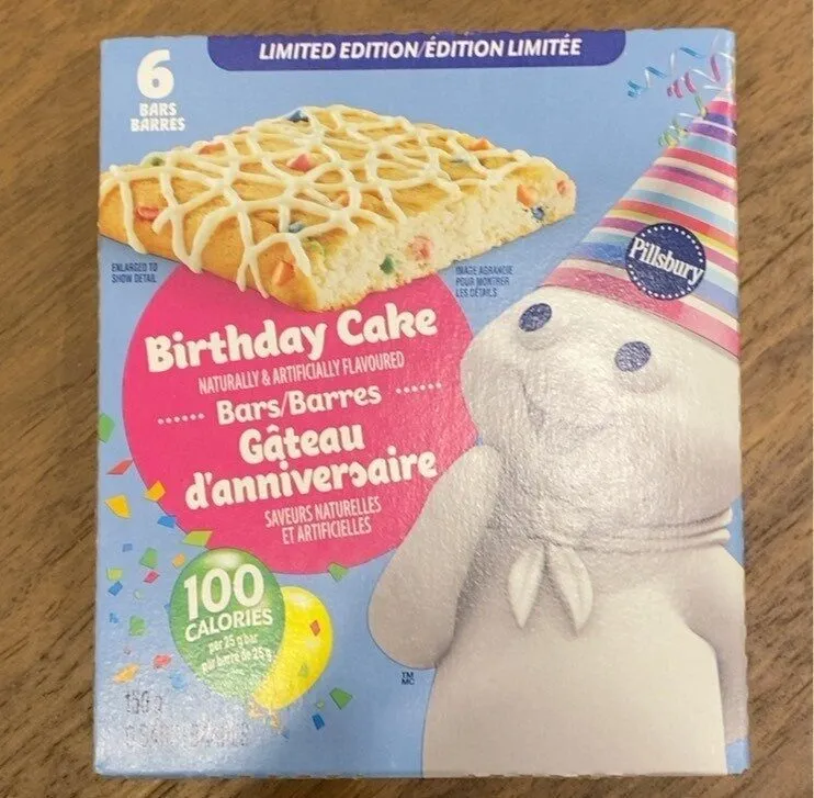Birthday Cake bars