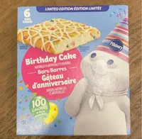 Birthday Cake bars