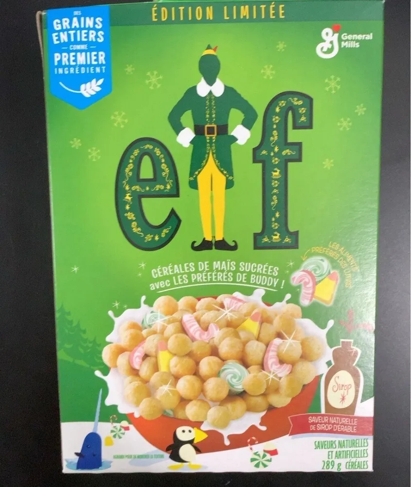 Elf Sweeted Corn Puffs with Buddy’s favourites!