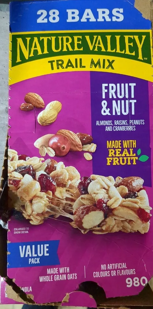 Barres granola Fruits et Noix