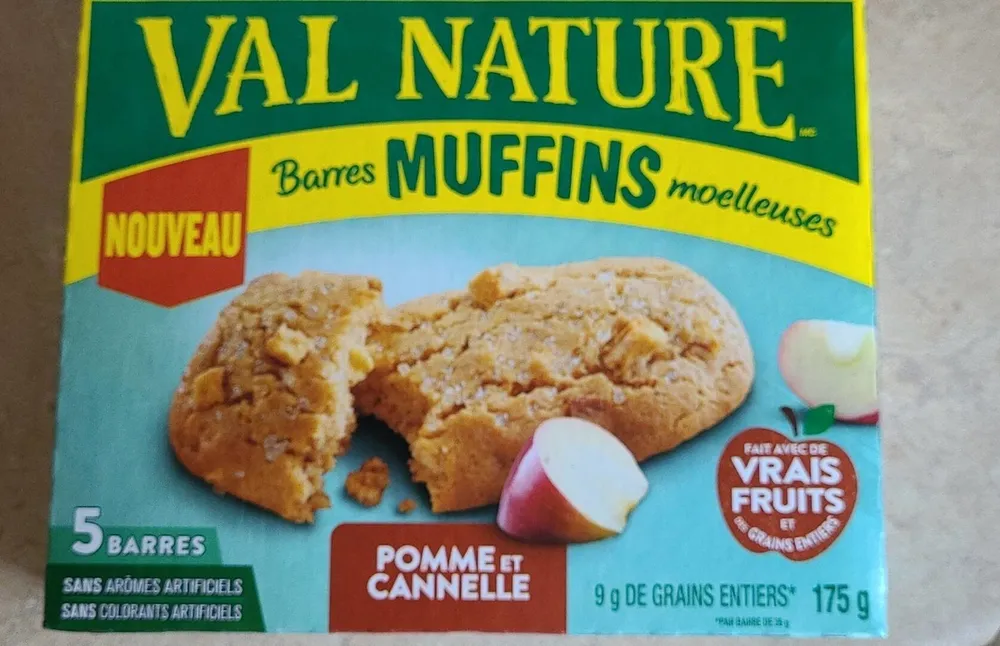 Barres Muffins moelleuses