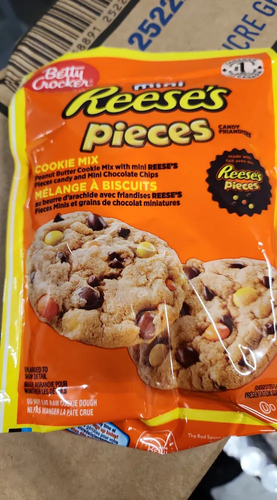 mini Reese’s Pieces Cookie Mix