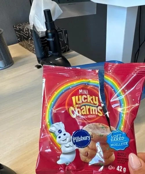 Mini lucky Charms Cookies