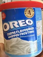 Oreo Crème Flavoured Whipped Frosting