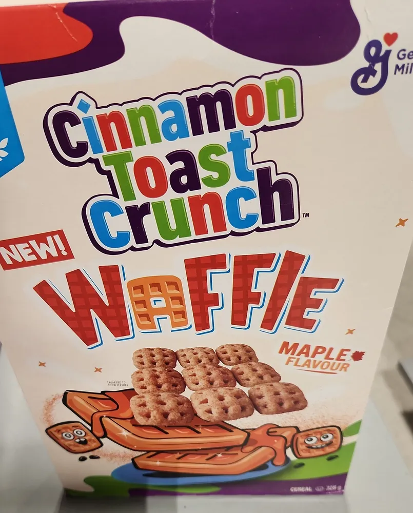 Waffle Cinnamon Toast Crunch
