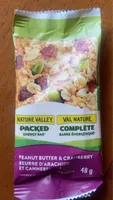Packed energy bar