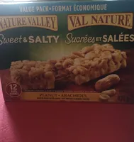 Barres Sucrées Salées (beurre D'arachide)