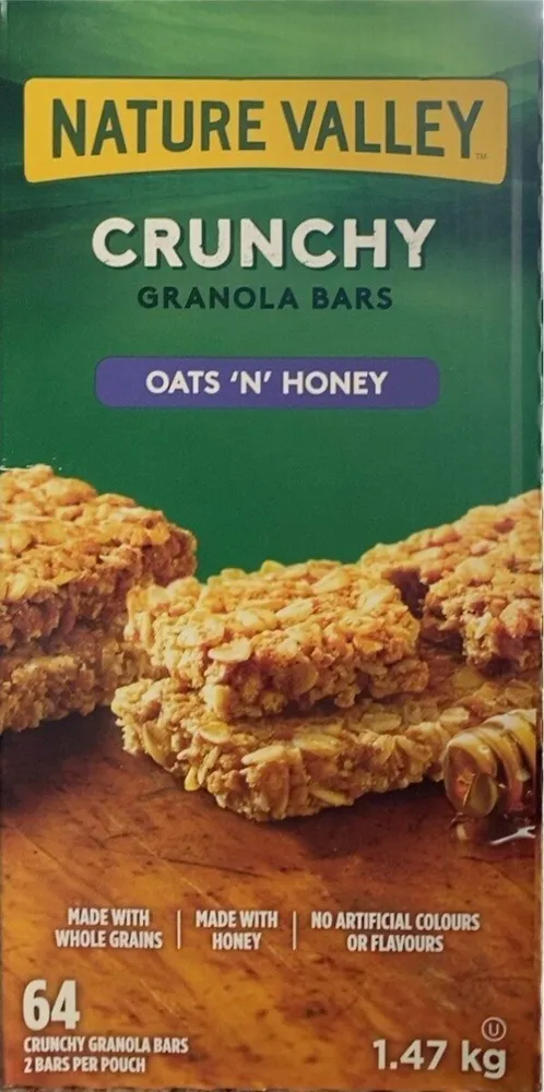 Crunchy Granola Bars Oats ‘N’ Honey