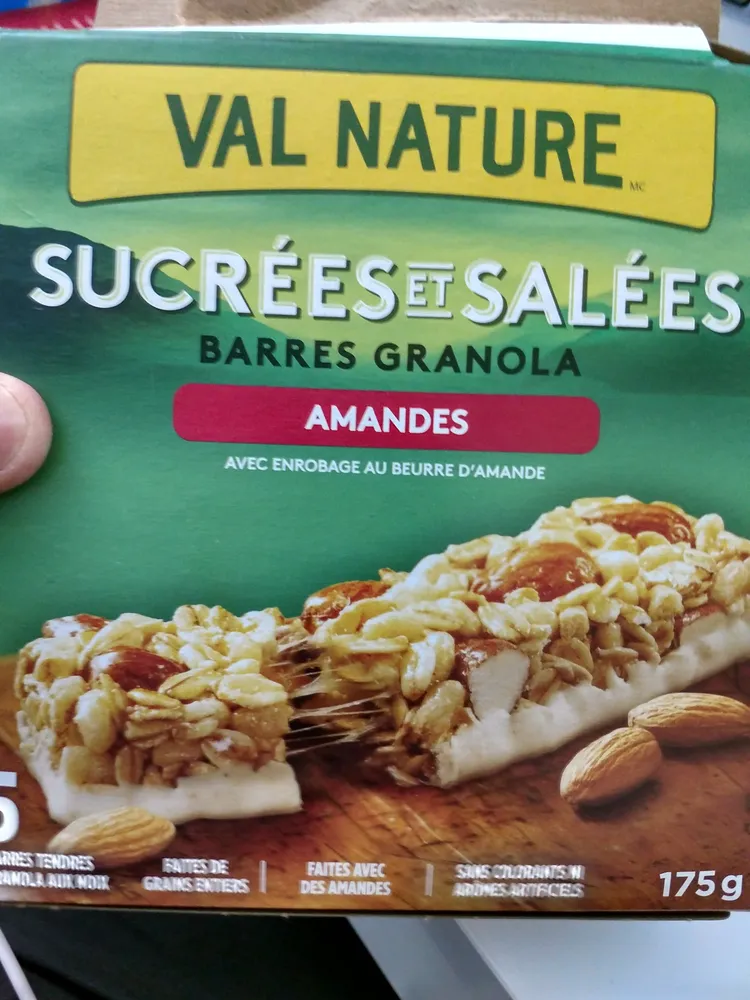 Nature Valley Granola Bars Almond