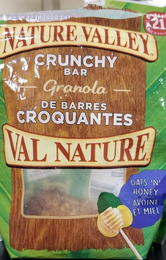 Granola de barres croquantes