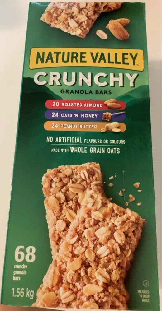 Crunchy granola bars