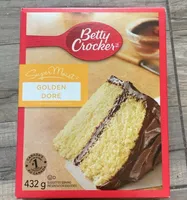 Golden doré cake mix