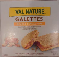 Galettes beurre d’arachide