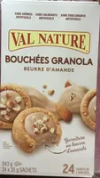 Bouchées Granola au beurre d'amande