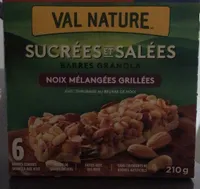 Nature Valee Noix Malangées Grillées