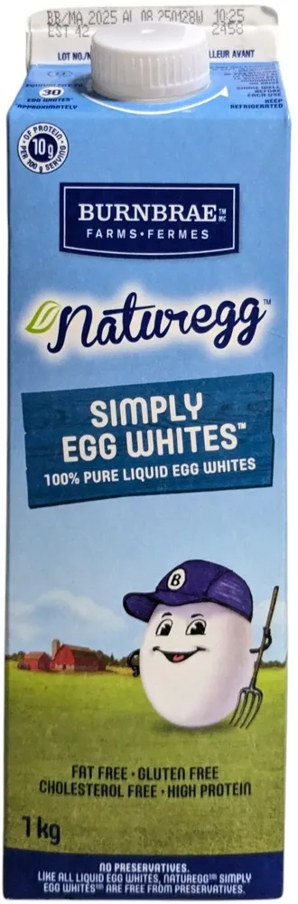 QUE DES BLANCS D'OEUFS