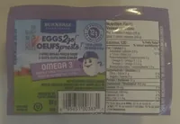 2 hard boiled peeled eggs