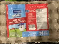 Large Free-Run Eggs