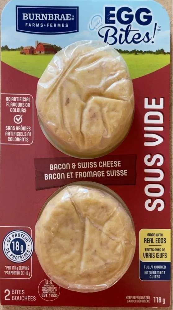 Egg bites sous vide