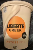 Yogourt Grec Sans Lactoses Sans Gras