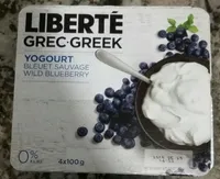 Yogourt bleuet sauvage